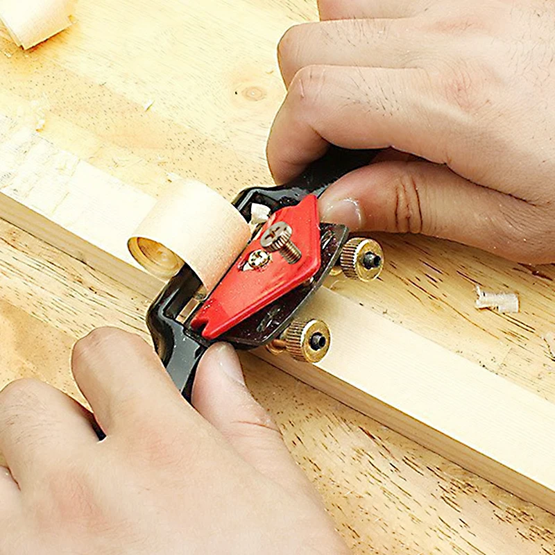 9/10 Inch Wood Plane Woodworking Hand Planer Tools Mini Sharp Adjustable High Speed Steel Blade Carpenter Tools woodworking hand tools