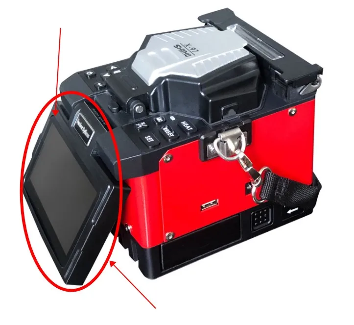 XHFIBER  Shinho X-97 X-96 X97 OR-300A Fiber Optic Fusion Splicer LCD Screen DVP-730 DVP740 Welding Machine Display Touch Screen