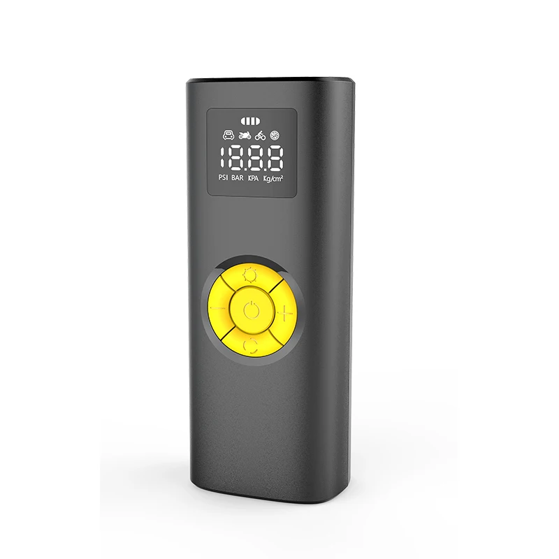 Small tire inflation pump SOS emergency flash lighting function is convenient to carry