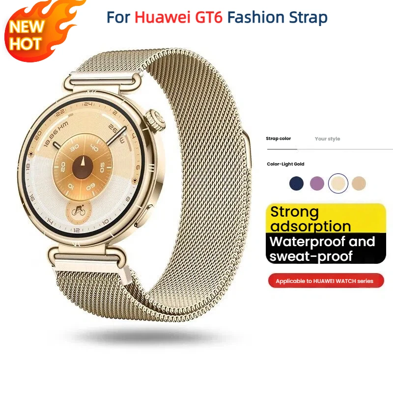 Milanese Loop Magnetic Strap - Fashion Wristband, 18mm