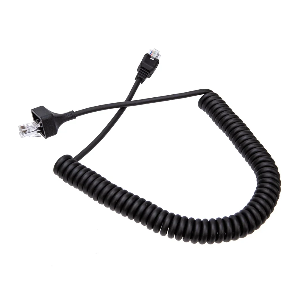 8 Pin Handheld Speaker Cable Easy To Install Mobile Radios Mic Cable Walkie Talkie Parts for KMC-30 for Kenwood KMC-32 KMC-35