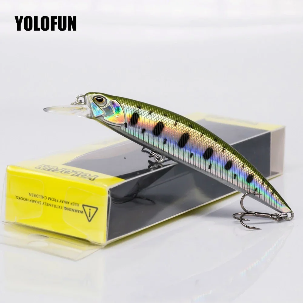 Wobblers Fishing Lure, Crankbaits, Minnow for Bass, Pike, Perch, Camping, Outdoor Jerk Baits, 9.5cm, 15g