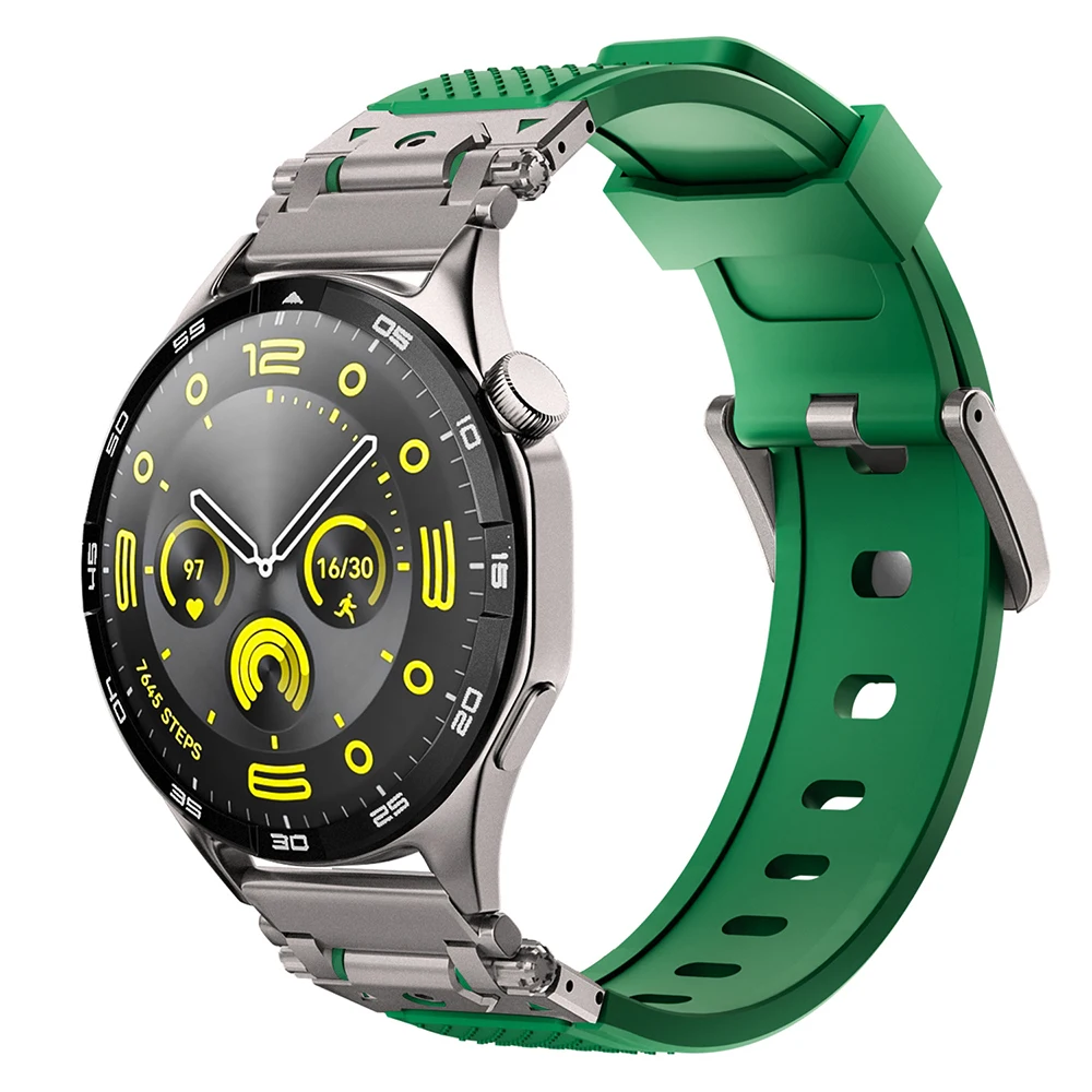 Versatile 22mm Rubber Loop Watch Strap