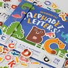 Magnetic Spelling Word Books Kids English Alphabet Letters Cognition Learning Education Montessori Teaching Aids Toys Gifts 4