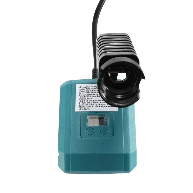 60W Electric Soldering Iron Wireless Welding Power Tool 300-500℃ Temperature Adjustable Rapid Heating for Makita/Dewalt Battery