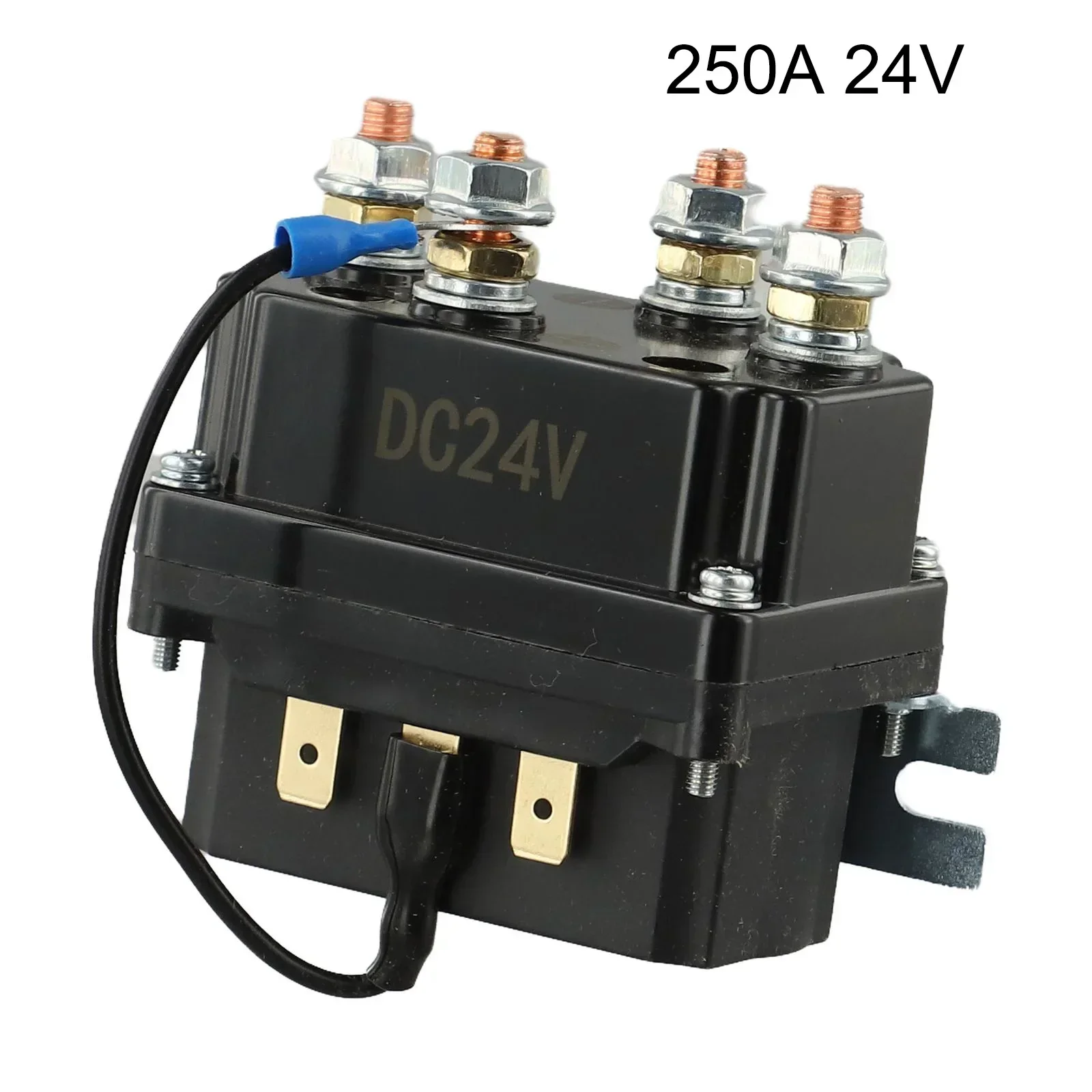 24V 250A Windenmagnetrelais Silberlegierung Winde Magnetschützrelais für 9000lb SUV/UTV Windenensteuerung mechanische Ausrüstung