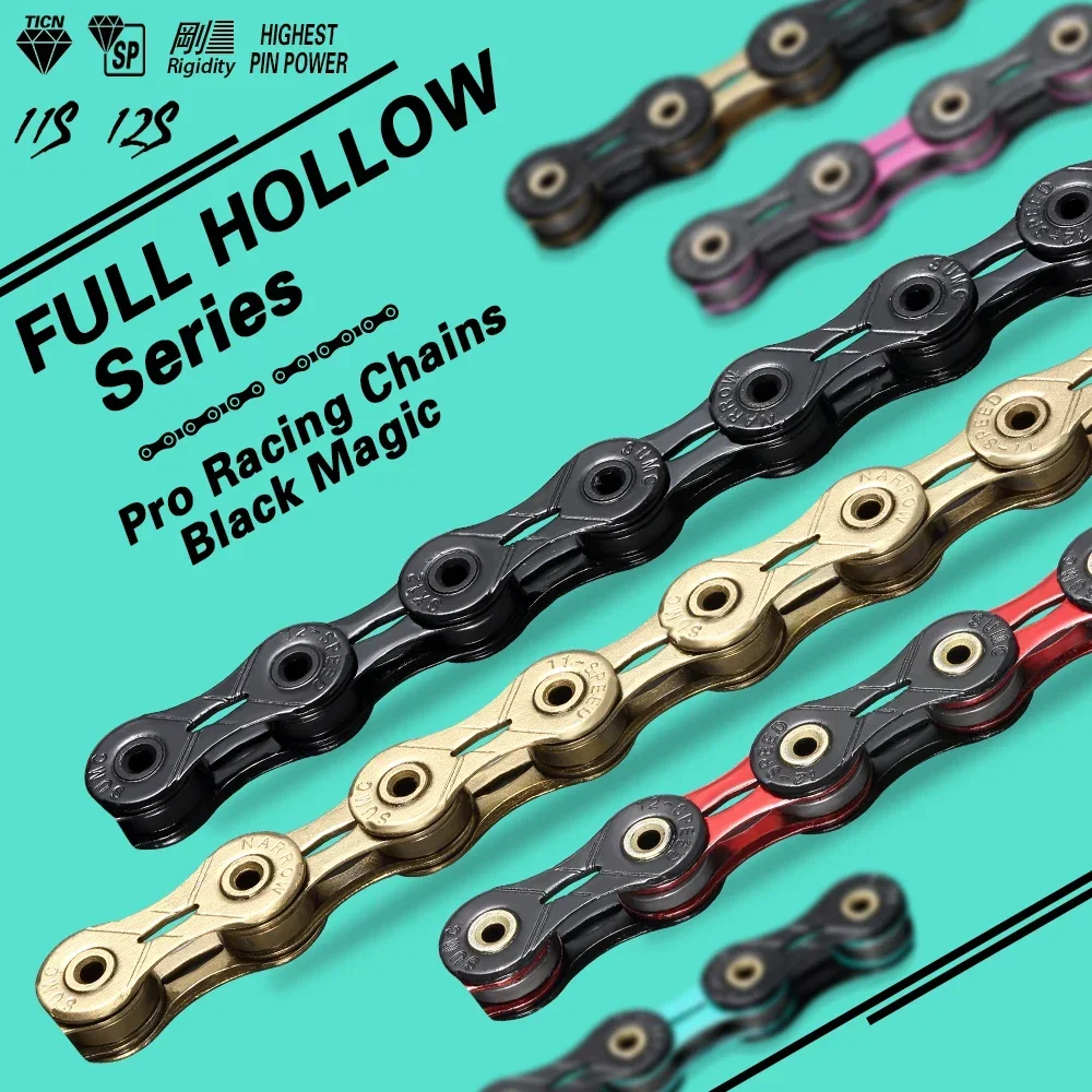 sumc sl black diamond 11s 新品 11 Speed Bike Chain For SUMC 11s Road/MTB Diamond Coated