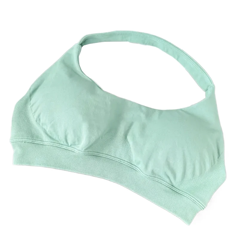 Impact Reggiseno Sportivo Halter Senza Schienale – Top Da Palestra Imbottito, Senza Cuciture, Con Cuscinetti Rimovibili