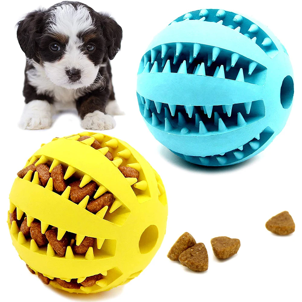 Toys for Dogs Rubber Dog Ball for Puppy Funny Dog Toys for Pet Puppies Large Dogs Tooth Cleaning