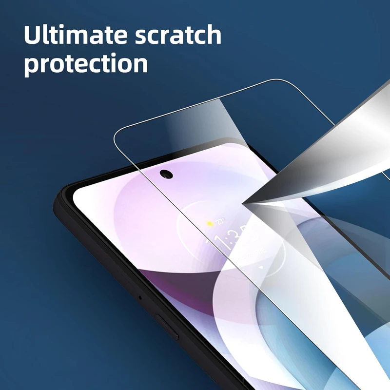 Premium Tempered Glass Screen Protector Film - HD Crystal Clear 9H Hardness