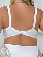 Plus Size EF Cup Women Bras Sexy Lace Super Thin Brassiere Underwear Solid Color Bras 4