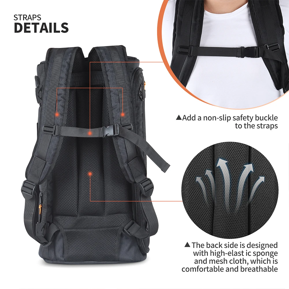 

Portable Speaker Backpack Large Capacity Bluetooth-compatible Speaker Backpack Breathable Multifunctional for JBL PARTYBOX 110