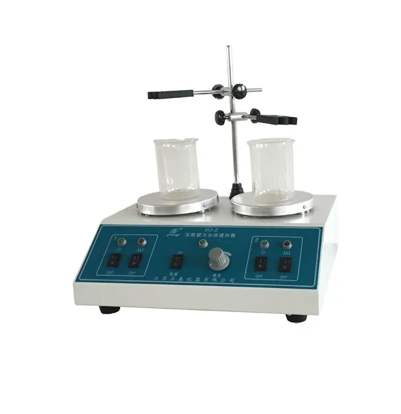 

2 heads multi unit Digital display thermostatic Lab magnetic stirrer mixer HJ-2