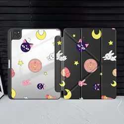 Sailor Moon Tablet Case with Holder - Premium Cover - iPad 9th gen 10.2 (Mix01)