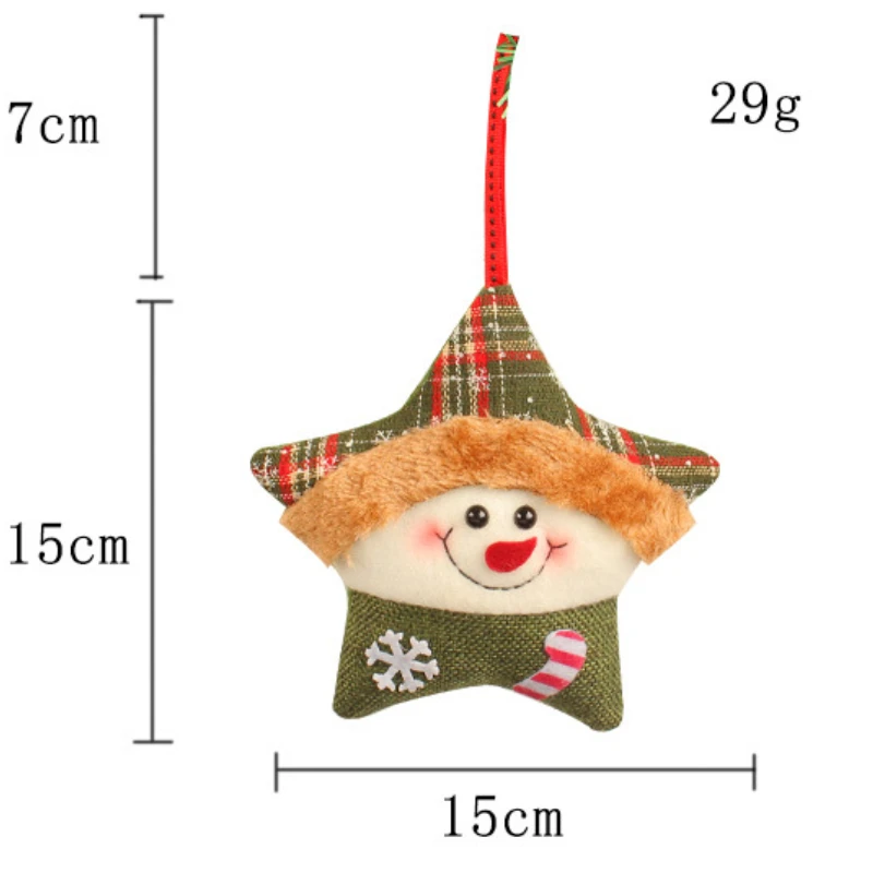 thumbnail image 1 of Adorno navideño de Papá Noel de pie, muñeco de nieve, reno, patas largas, decoración para mesa, chimenea, decoración del hogar, figuras navideñas, 1 of 5