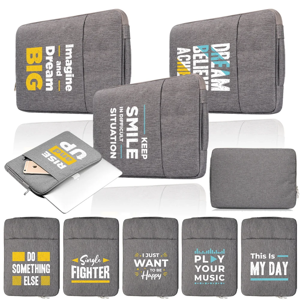 Custodia Per Laptop 11 13 14 Borsa Per Notebook Da 15 Pollici Per Macbook Air Pro 13 15 Cartella Per Computer Xiaomi Huawei Lenovo Hp