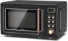 Retro Microwave Oven, 0.7Cu.ft, 700-Watt Countertop Microwave Ovens w/5 Micro Power, Delayed Start Function, LED Display, Child 1