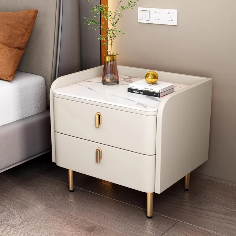 

Bed Nightstands Drawers Mobile Wood Bedside Modern Bed Designer Tables Unique Muebles Para El Hogar Mid Century Furnitures