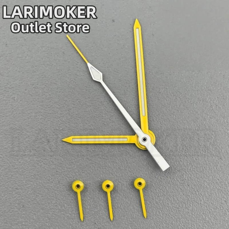 LARIMOKER Multicolor Luminous Watch Hands - Red, Orange, Green, Gold, Rose Accessory