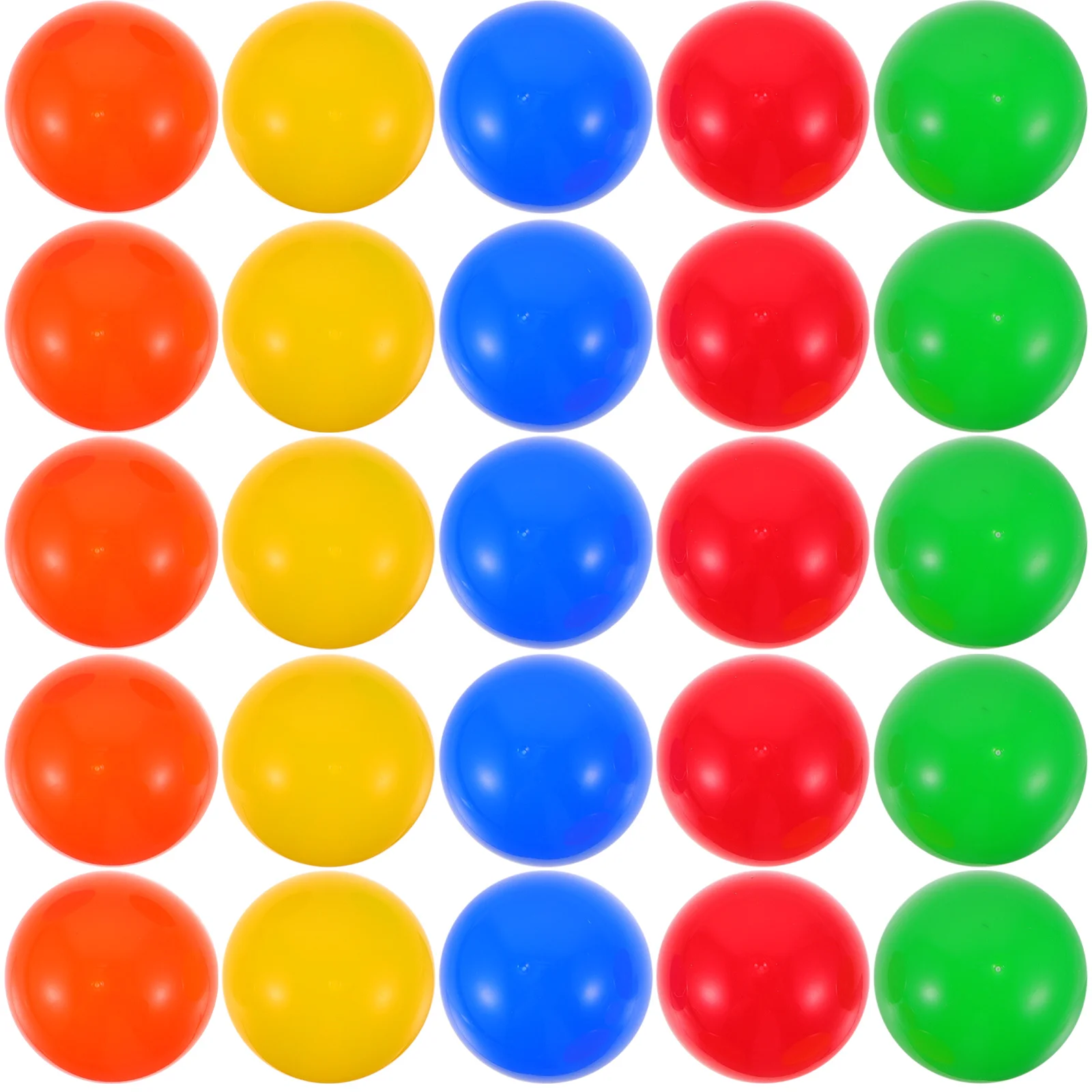 Lottery Balls 25pcs Ornaments Raffle Drawing Balls Party Activity Plastic Openable Ball Props Game for Home Party plastic lottery balls
