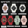 Sanda New Style Korea Edition Youth Night Light Electronic Movement Fashion Fashion Student Watch 5