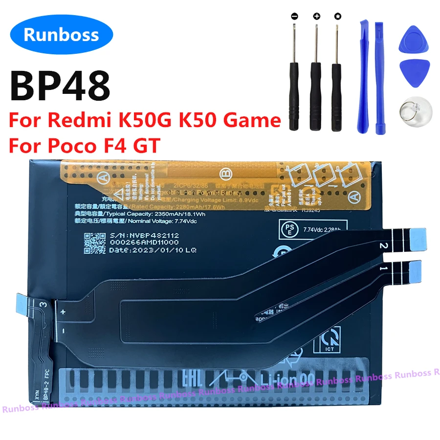 BP48 4700mAh New Original Battery For Xiaomi Poco F4 GT For Redmi