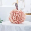 Bath Flower Lace Refined Bathroom Accessories Clean Skin Brush High Quality Bath Products Shower Ball Thick Bath Towel 6