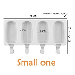 Silicone Popsicle Molds for Homemade Frozen Treats with Sticks (YH-622)