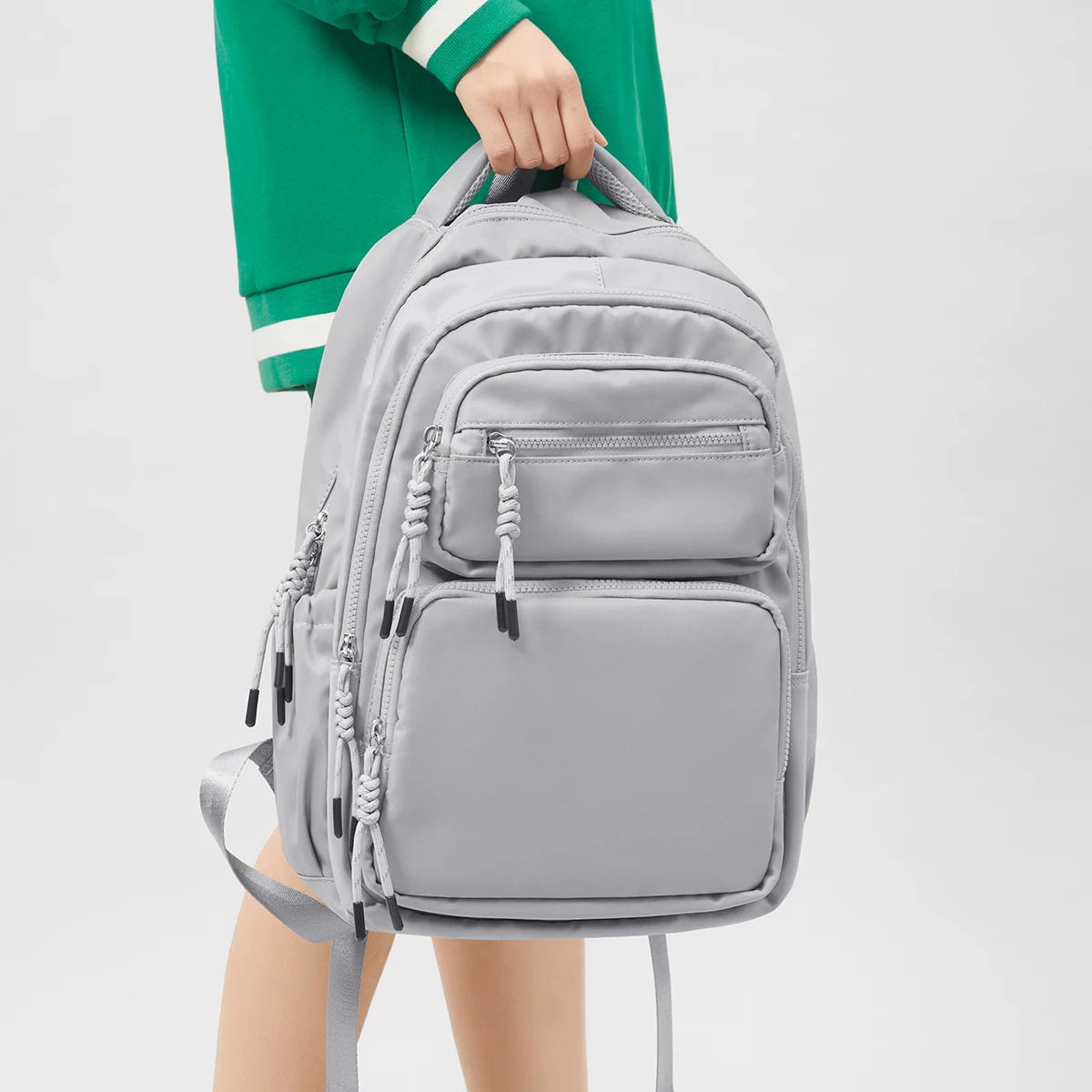 Cnoles Large Capacity Women Backpack 15.6 Inch Computer Laptop Bag Fashion Commute Office Shoulder Bags