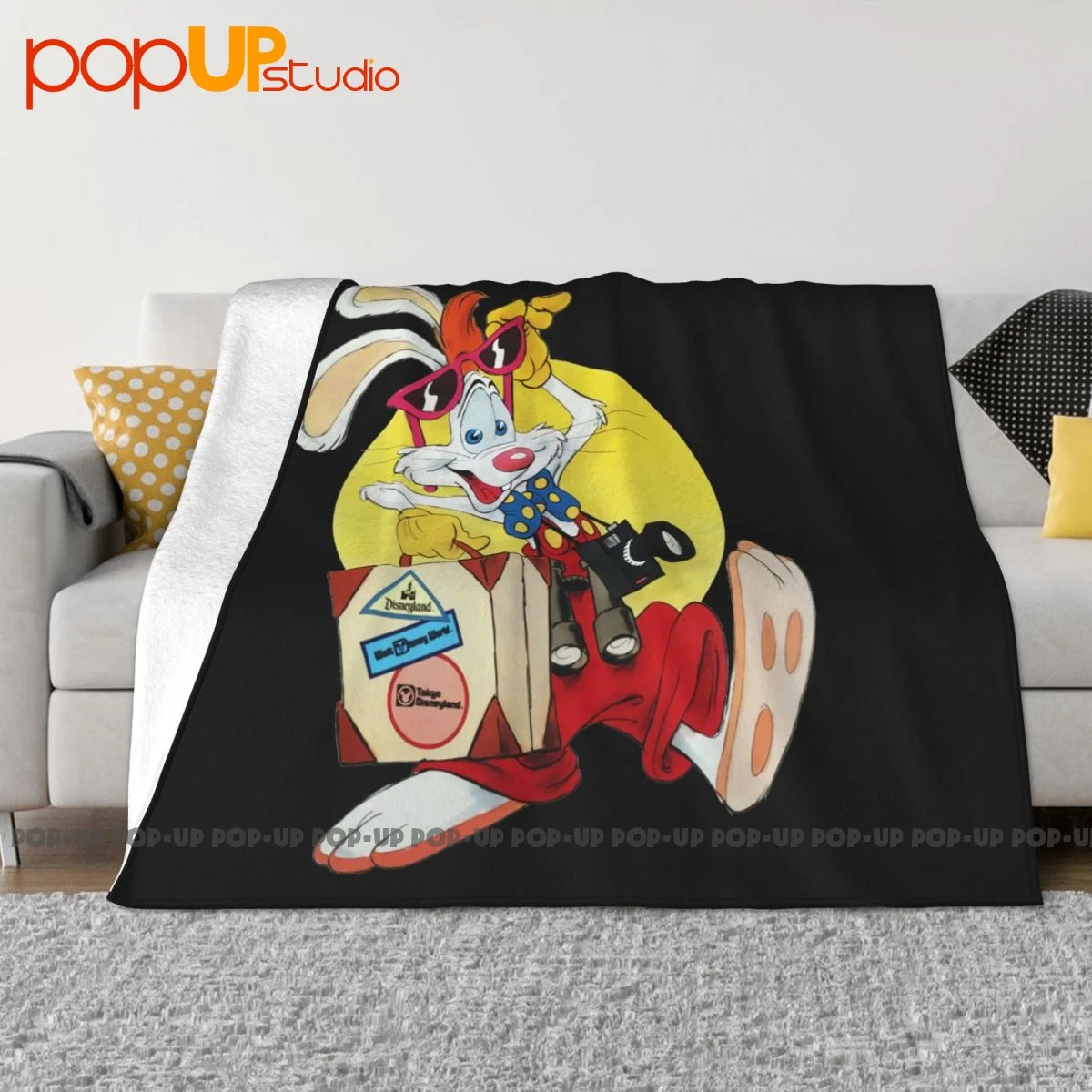 Who Incorniciato Roger Rabbit Cartoon Coperta Comfort Copriletto Lavabile In Lavatrice