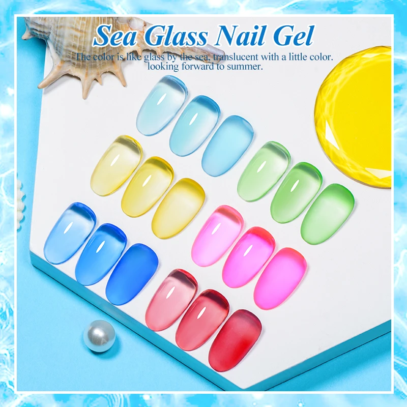 Mtssii Jelly Glass Gel Nail Polish Set image 8