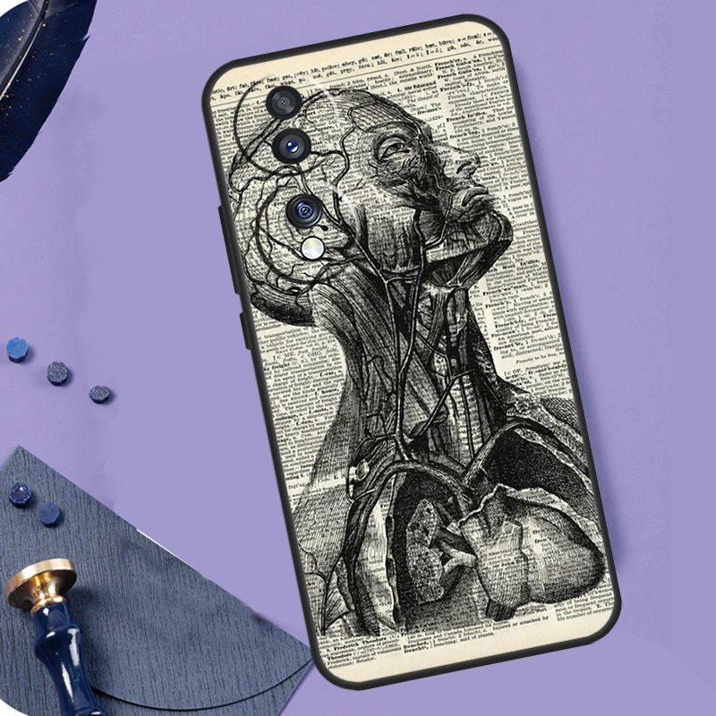 Medical Human Anatomy Design Phone Case Cover