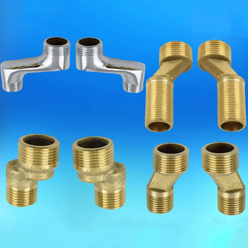 Shower Tub Faucet With Extra Eccentric Elbow Offset Adapters For Bathroom Wall Clawfoot Tub Faucet Exposed Shower System 5
