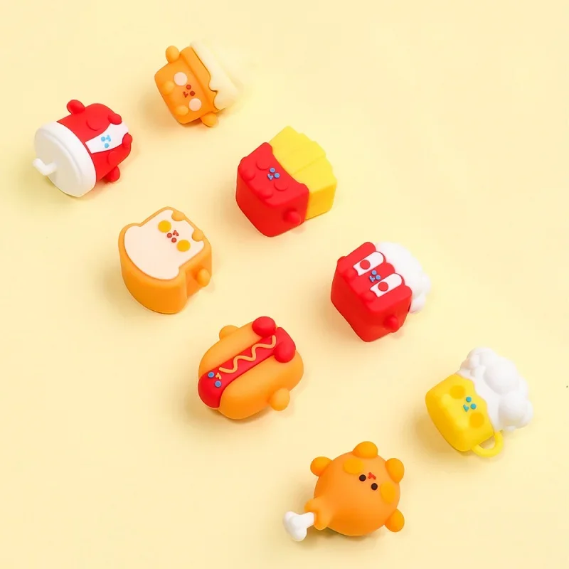 French Fries Shape Eraser Student Stationery Cartoon Cute Simulation Food Decoration Student Utensils