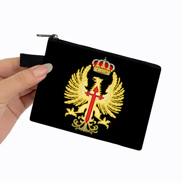 Spanish Legion Espanola Flag Coin Purse Navy Armada Wallet Credit