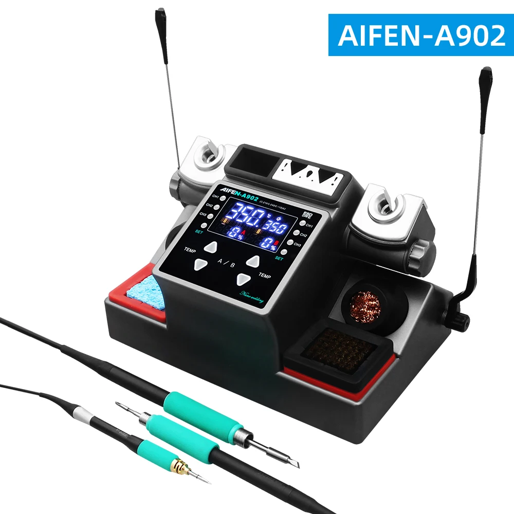 AIFEN A902 Soldering Station Double Station Welding Rework Station