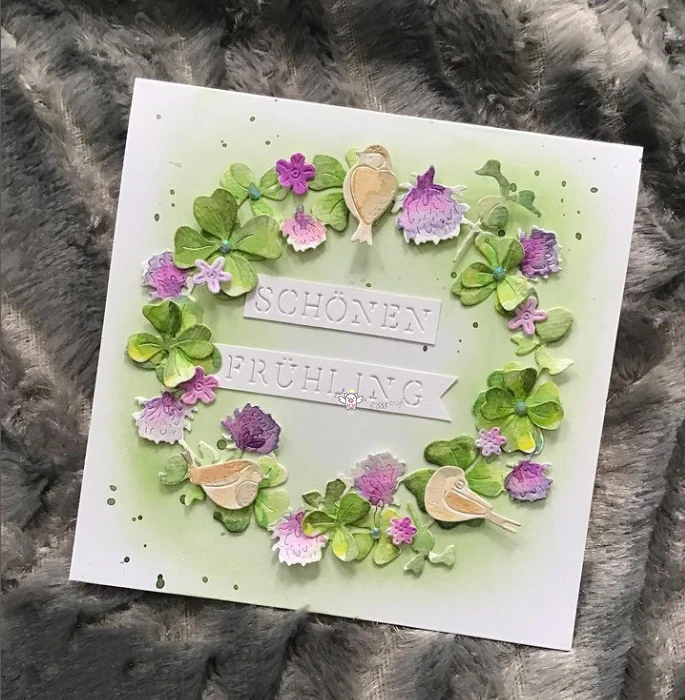 돼지 공예 금속 절단 다이 컷 다이, 몰드 꽃 잎 반지, 스크랩북 종이 공예 나이프 몰드 블레이드 펀치 스텐실 다이