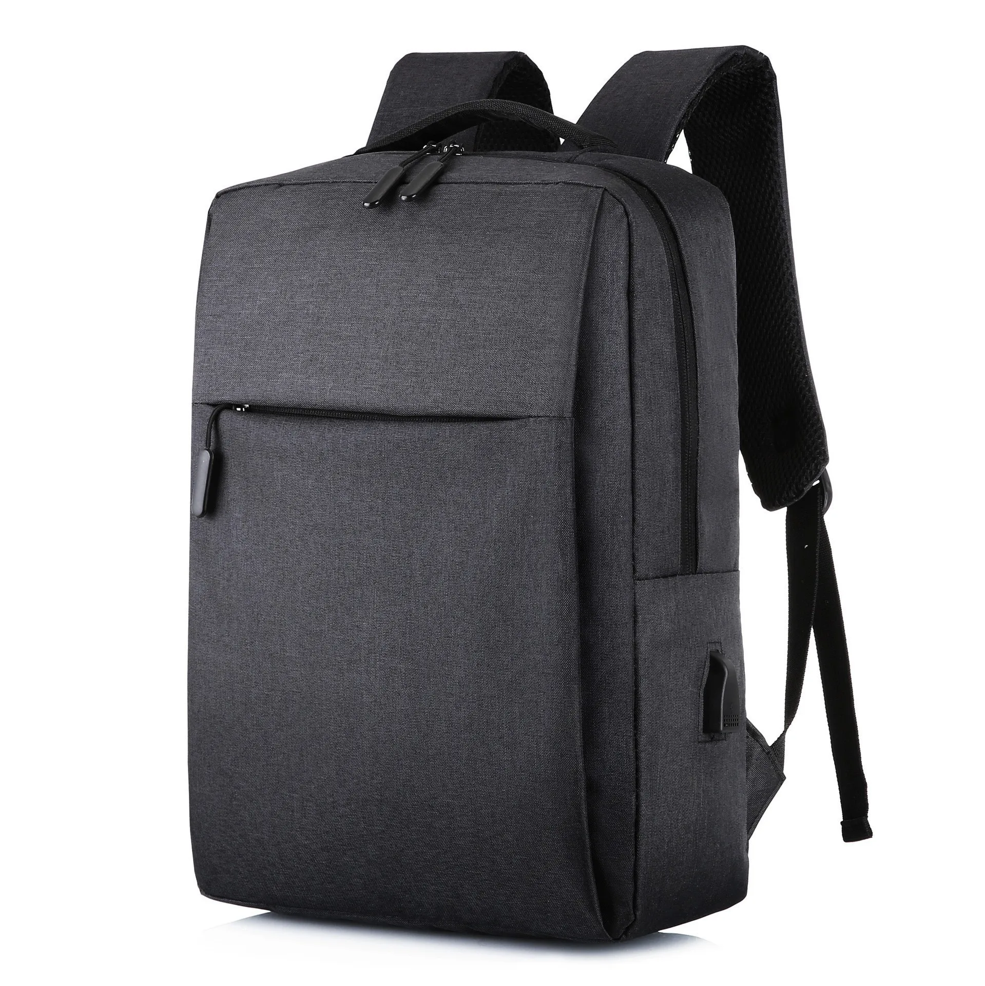 Business Men's 16-Inch Laptop Backpack Customizable Logo High-End Feel Double-Shoulder Computer Bag Nylon Material Breathable image 12