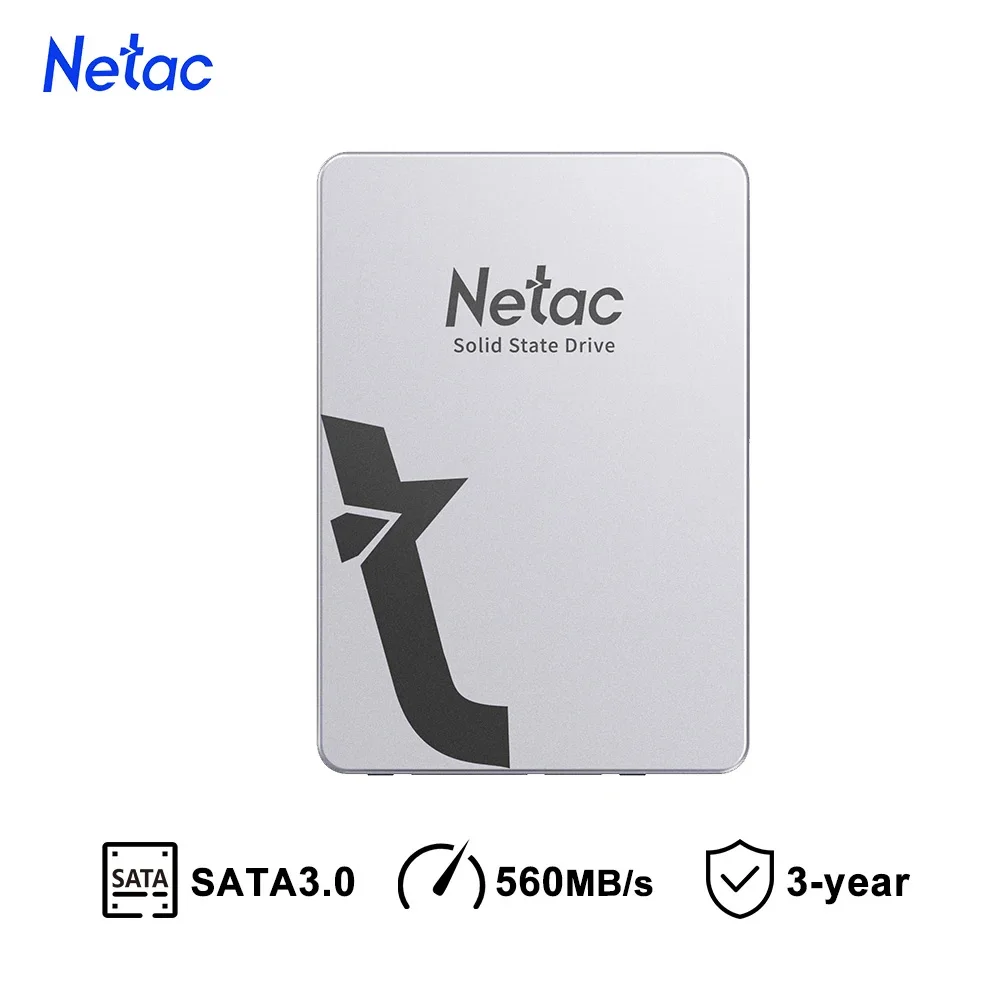 Netac SSD 1TB 2TB 4TB 128GB 256GB 512GB SSD SATA SATA3 2.5