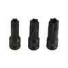 3Pcs 1/2 Sqaure Drive T80 T90 T100 Black Torx Socket Set of Tools Pneumatic Wrench Spanner Accessories 4