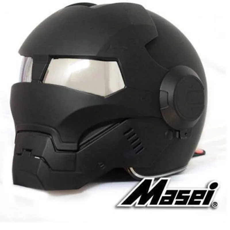 Masei : un casque moto au look d'Iron Man  Casque moto, Casque moto  custom, Casque moto original