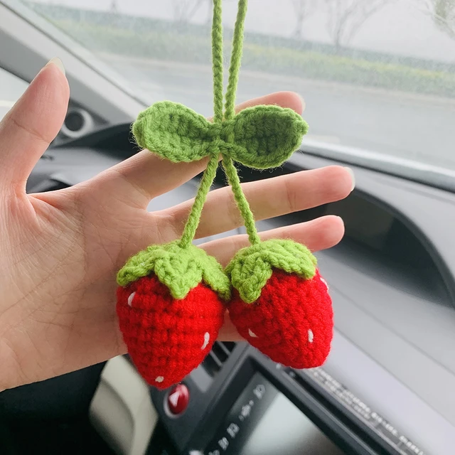 Niedliche Handgestrickte Glockenblumen-autozubehör Frauen, Auto