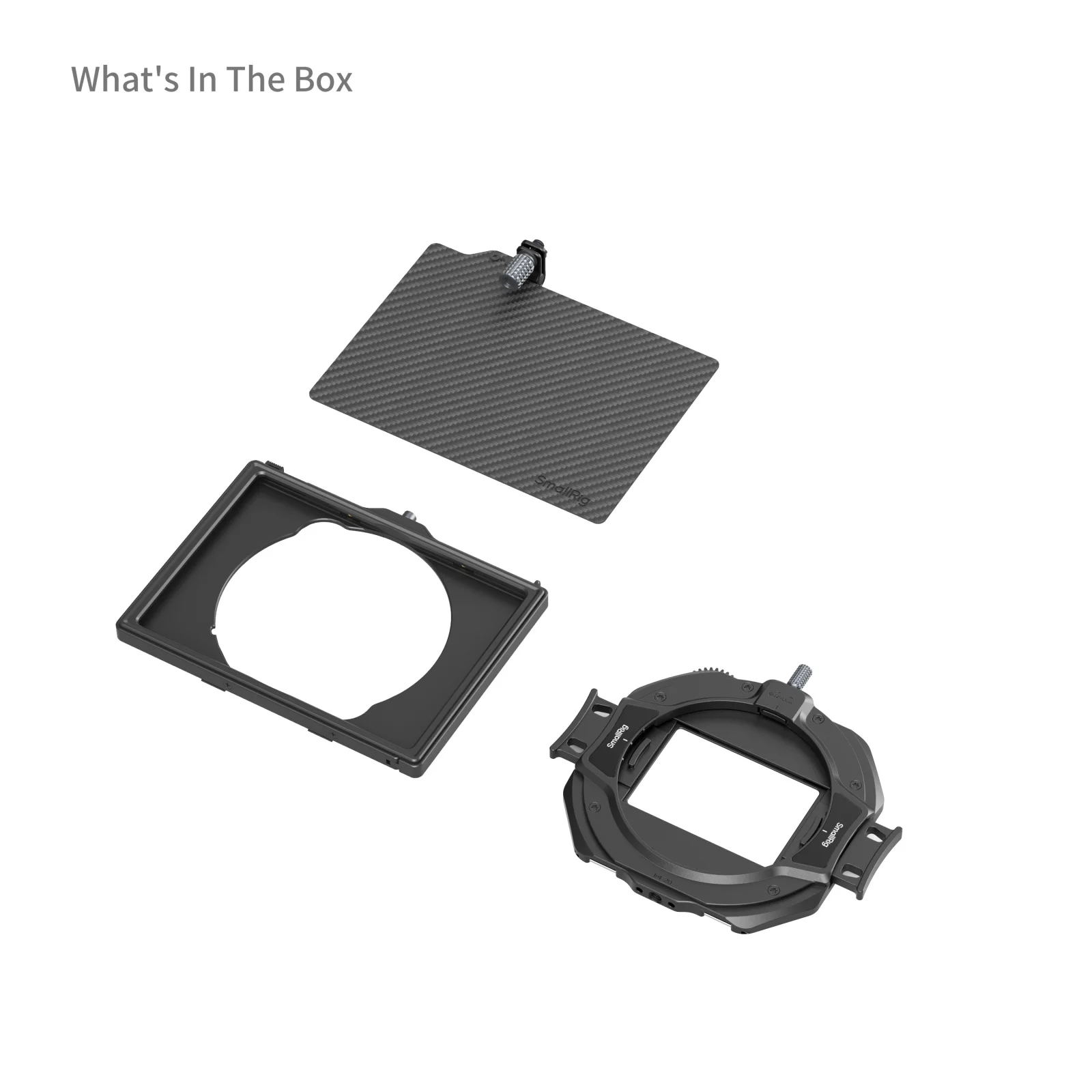 Small rig Lite Matte Box mit einzigartigem einstellbarem Klemm bereich 67- 82mm Breite Kompatibilität mit spiegellosen und Kino objektiven 4409 – Detail 3