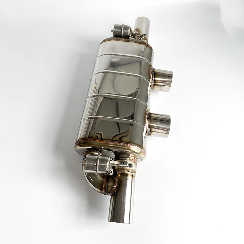 EPLUS 1 paio 2 pezzi sistema di scarico per auto controllo valvola  elettrica Kit tubo di scarico valvola regolabile silenziatore ad angolo  inox universale - AliExpress