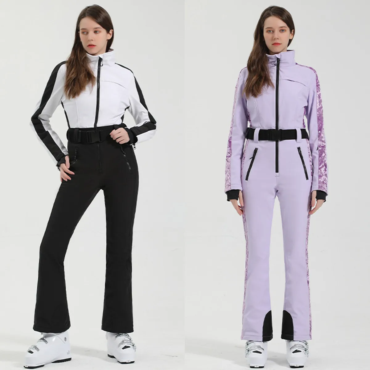 Combinaison de ski pour femmes/hommes High Experience - Imperméable et chaude, ensemble snowboard d'hiver