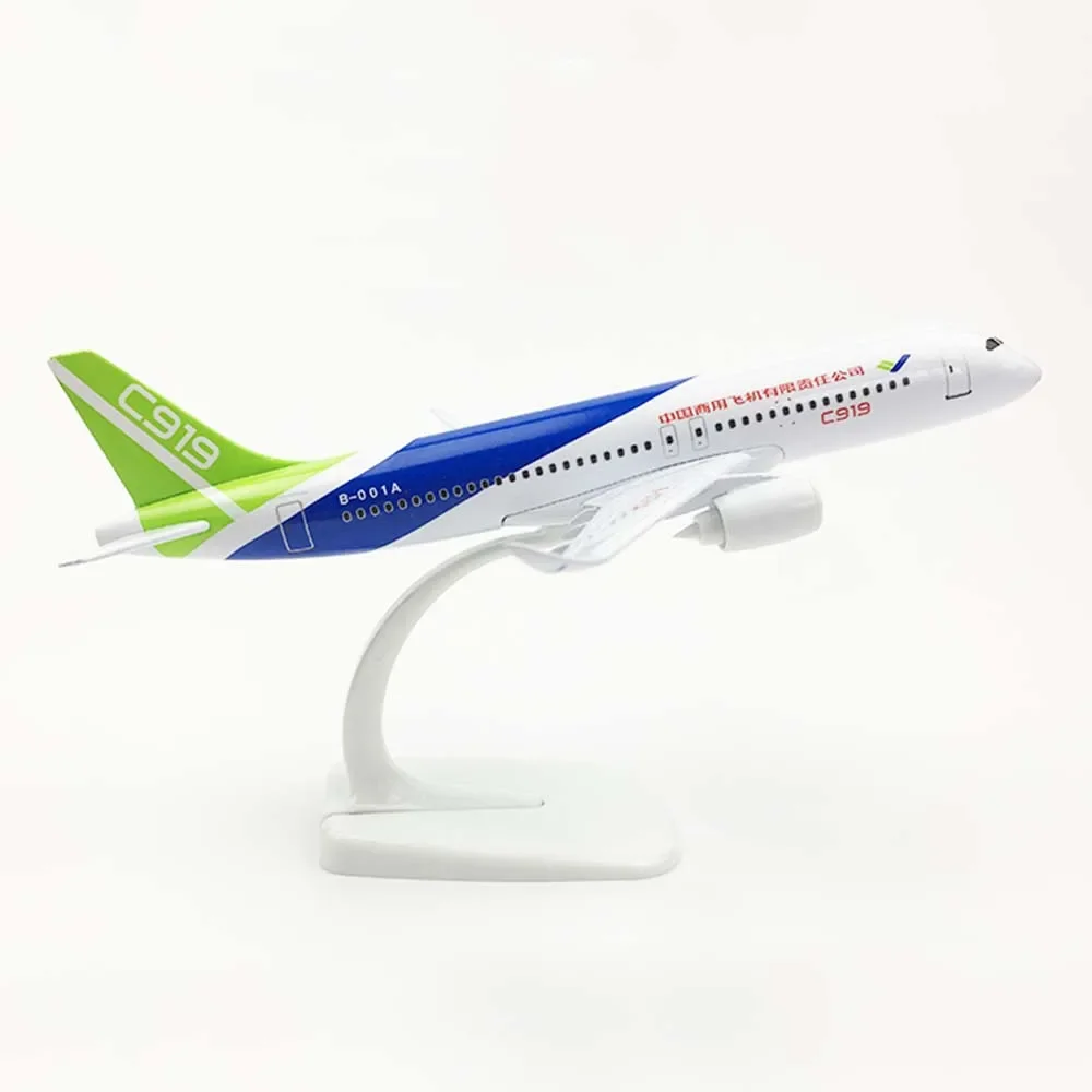 

20cm Aircraft C919 Commercial Aircraft Corporation of China COMAC Model Toys Children Kids Gift for Collection Decorations