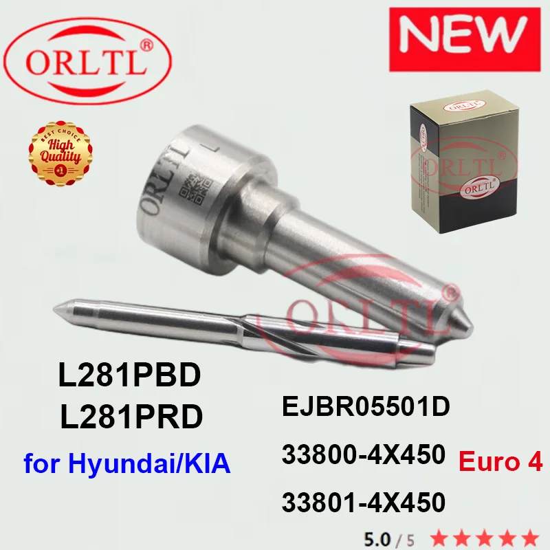 

Насадка для распылителя L281PBD L281PRD, Форсунка с общей направляющей для Hyundai/KIA EJBR05501D 33800-4X450 33801-4X450