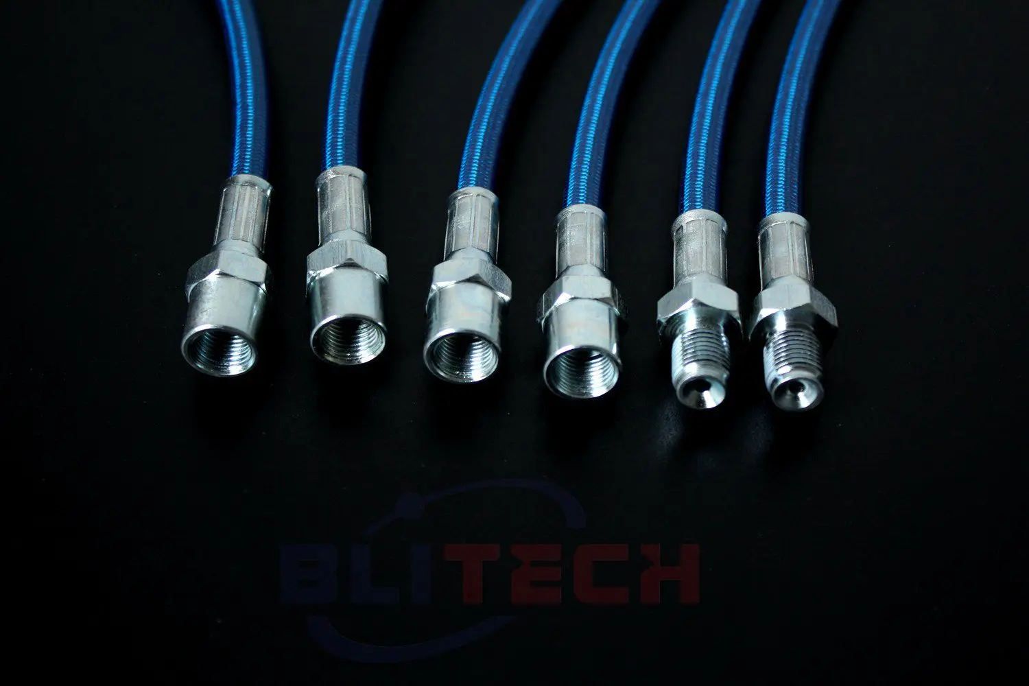 Stainless Front + Rear Racing Steel Brake Line Kit Cables BMW E36 E34 E32 Red Blue Silver Black car brake pipe repair kit