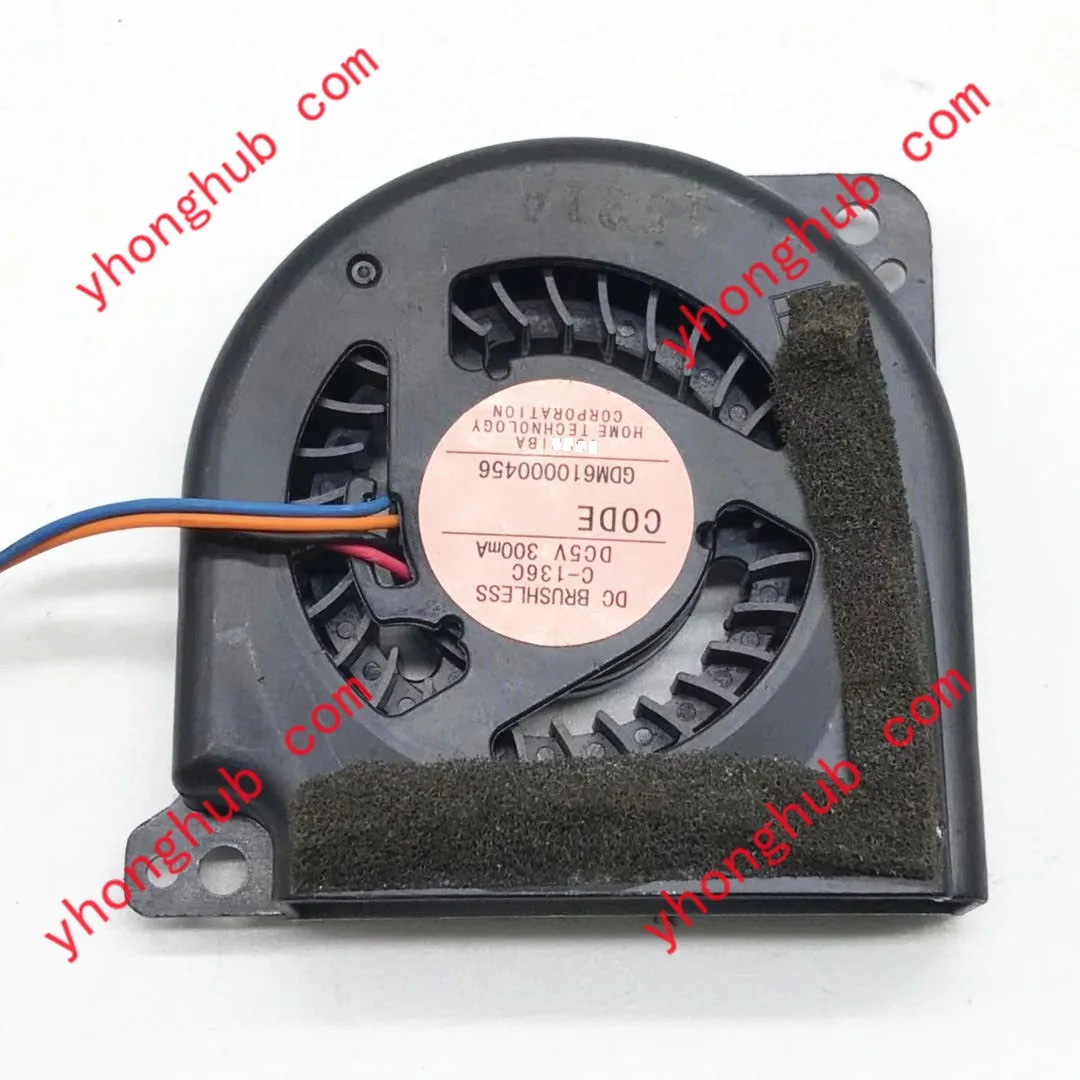 Refrigeração do Servidor de Gdm610000456 C136c dc 5v 300ma 56x52x15 mm fã de