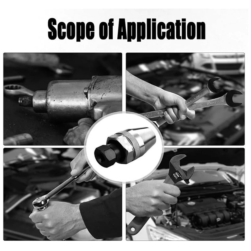 B49B-Damaged Bolt And Stud Extractor Tool, Grips And Removes 1/4-Inch To 1/2-Inch Studs, For Broken, Rounded Off,Painted Over
